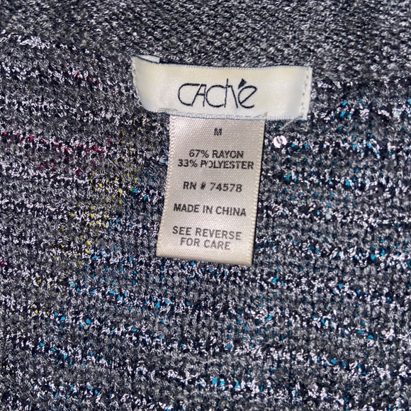 CACHE SWEATEE/CARDIGAN SIZE M - Picture 2 of 7